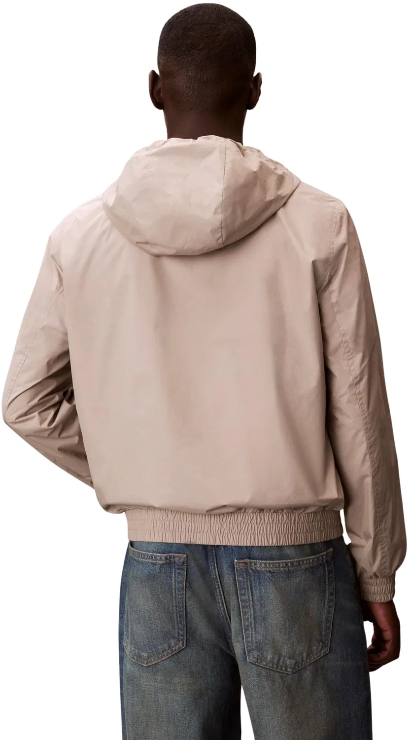 Мужская куртка с капюшоном из нейлона Calvin Klein, BROWN (Vintage Khaki) — фото 2