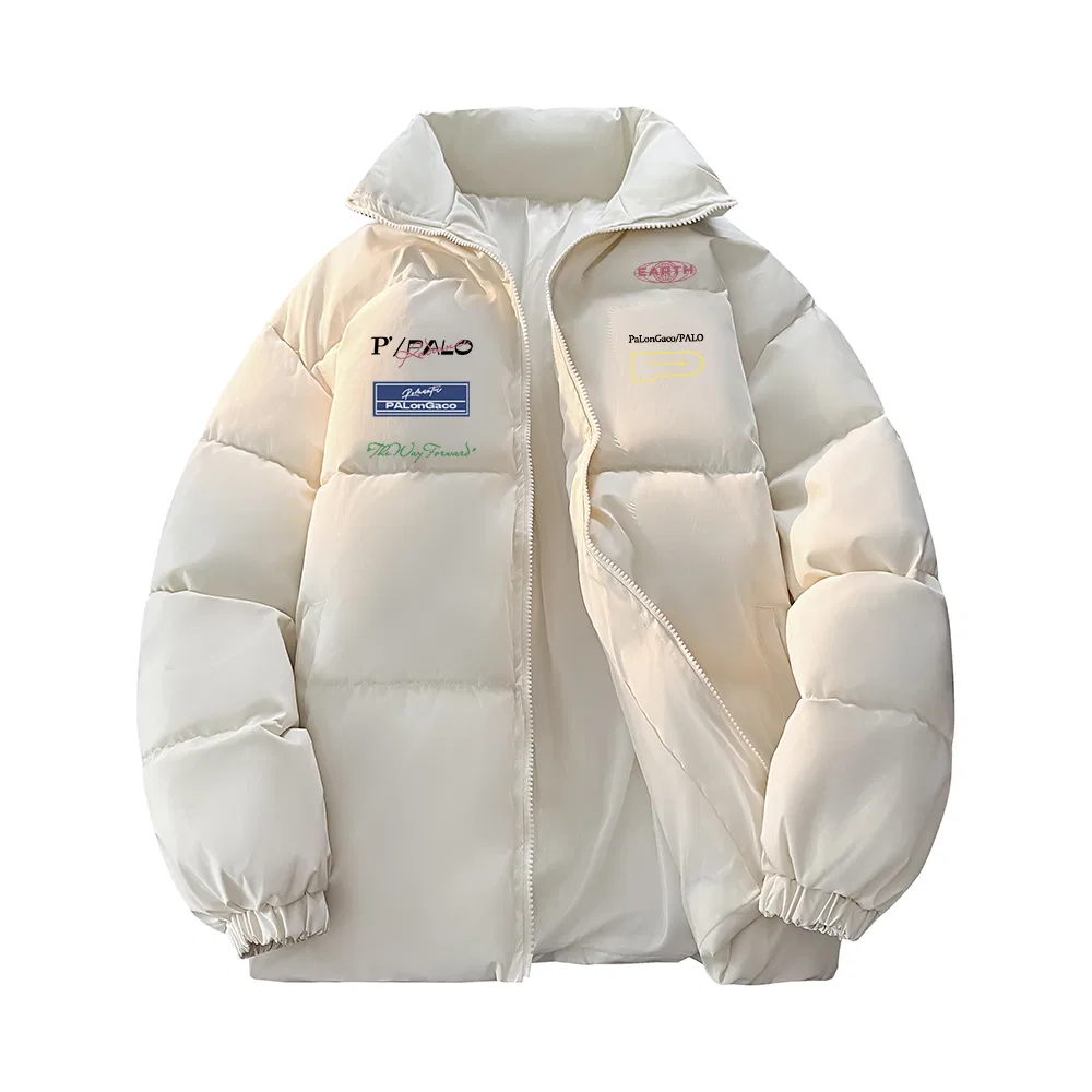 Детский пуховик с принтом Puffer Jacket Unisex PAL ONGACO, Beige
