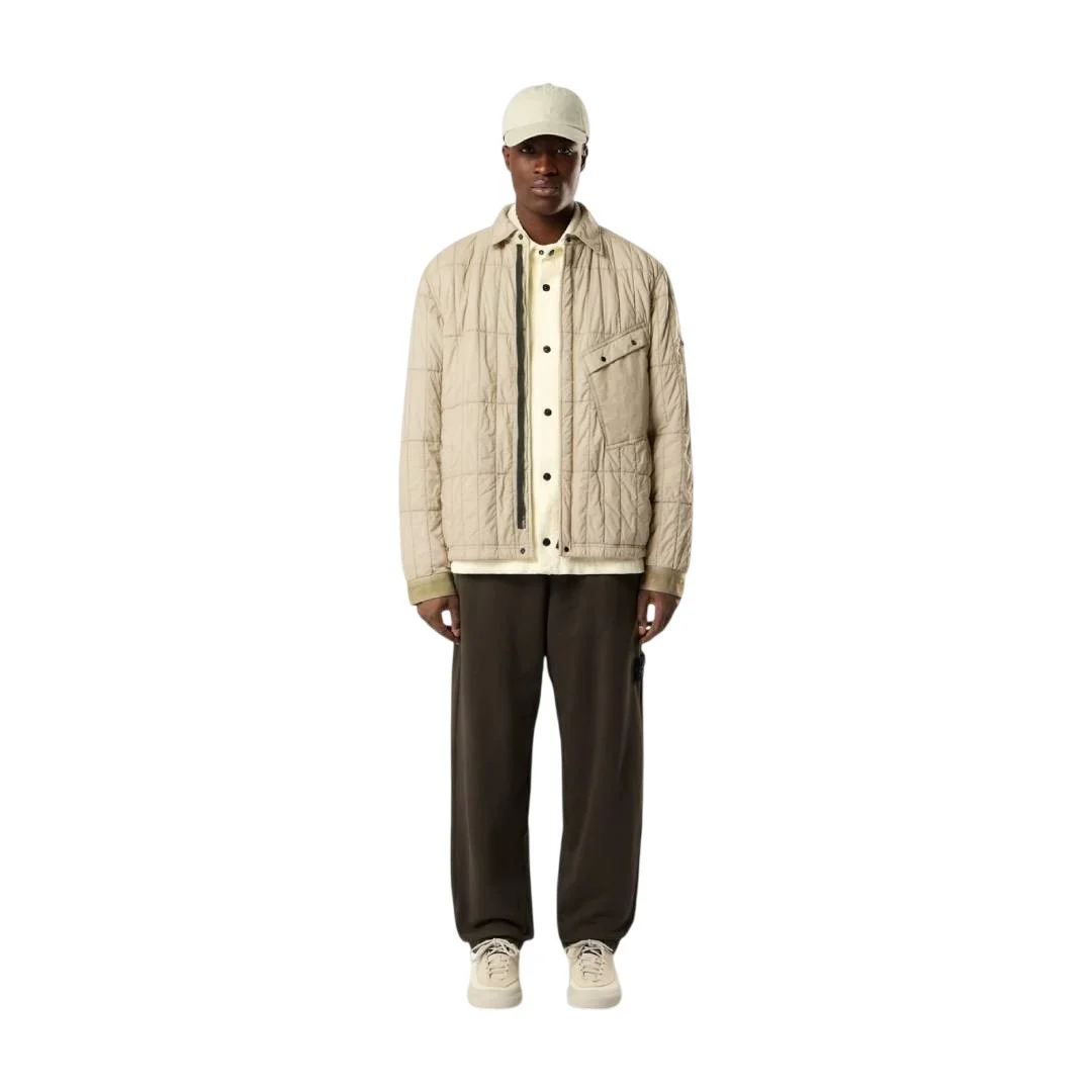 Мужские брюки-джоггеры Stone Island Loose-fit With Pockets And Elasticized Cuffs, угольно-серый