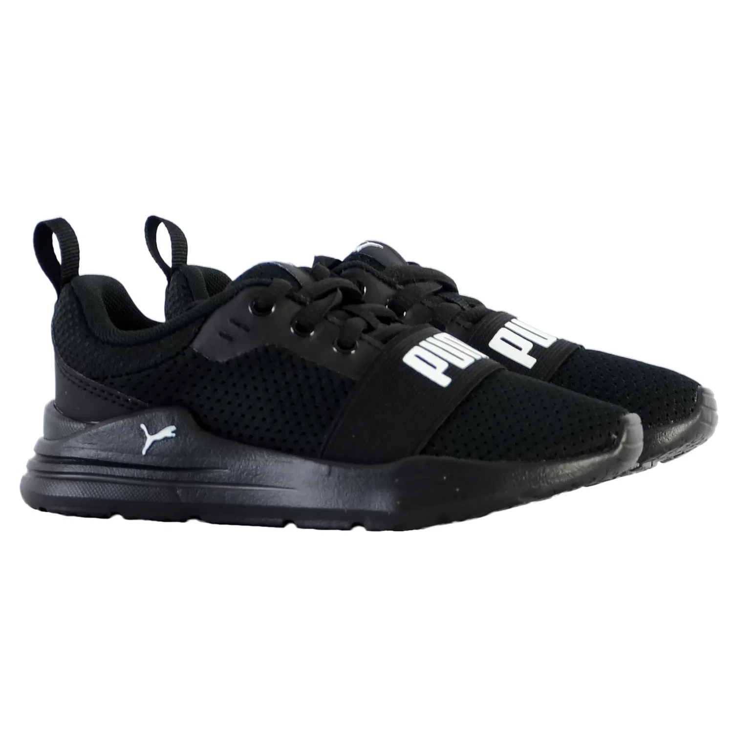 Кроссовки низкие с шнуровкой Wired Run PS Puma, черный — фото 2