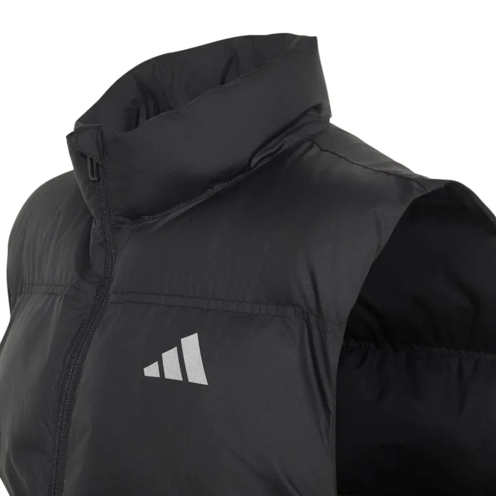 Детский жилет для девочек с утеплителем Adidas, Black — фото 3