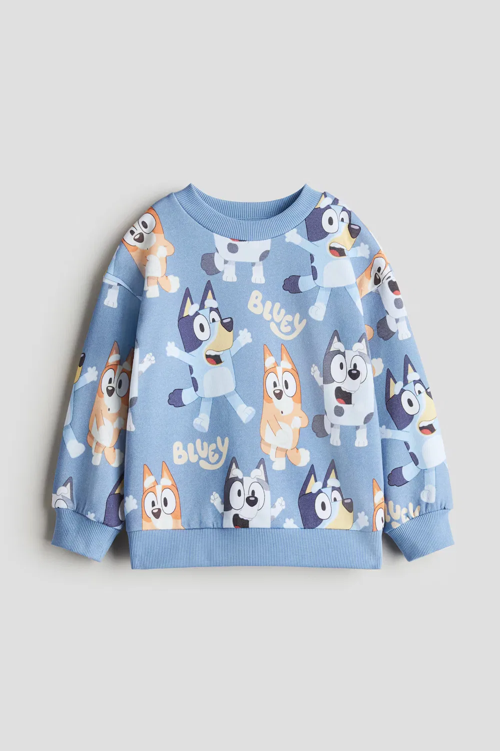 Толстовка с принтом H&M, Blau/Bluey