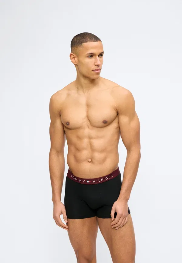 Комплект из 3 боксеров Jersey Tommy Hilfiger, черный/синий — фото 2