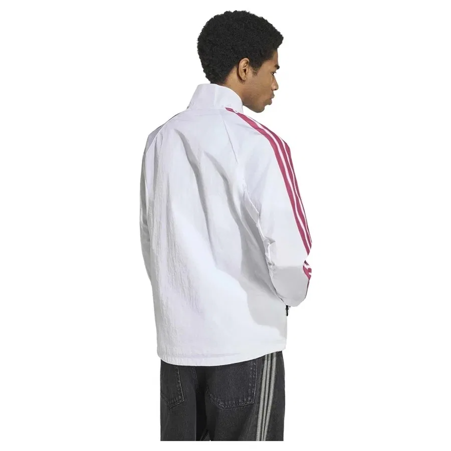 Спортивная куртка с капюшоном Real Madrid Home Anthem Jacket adidas, Белый — фото 3