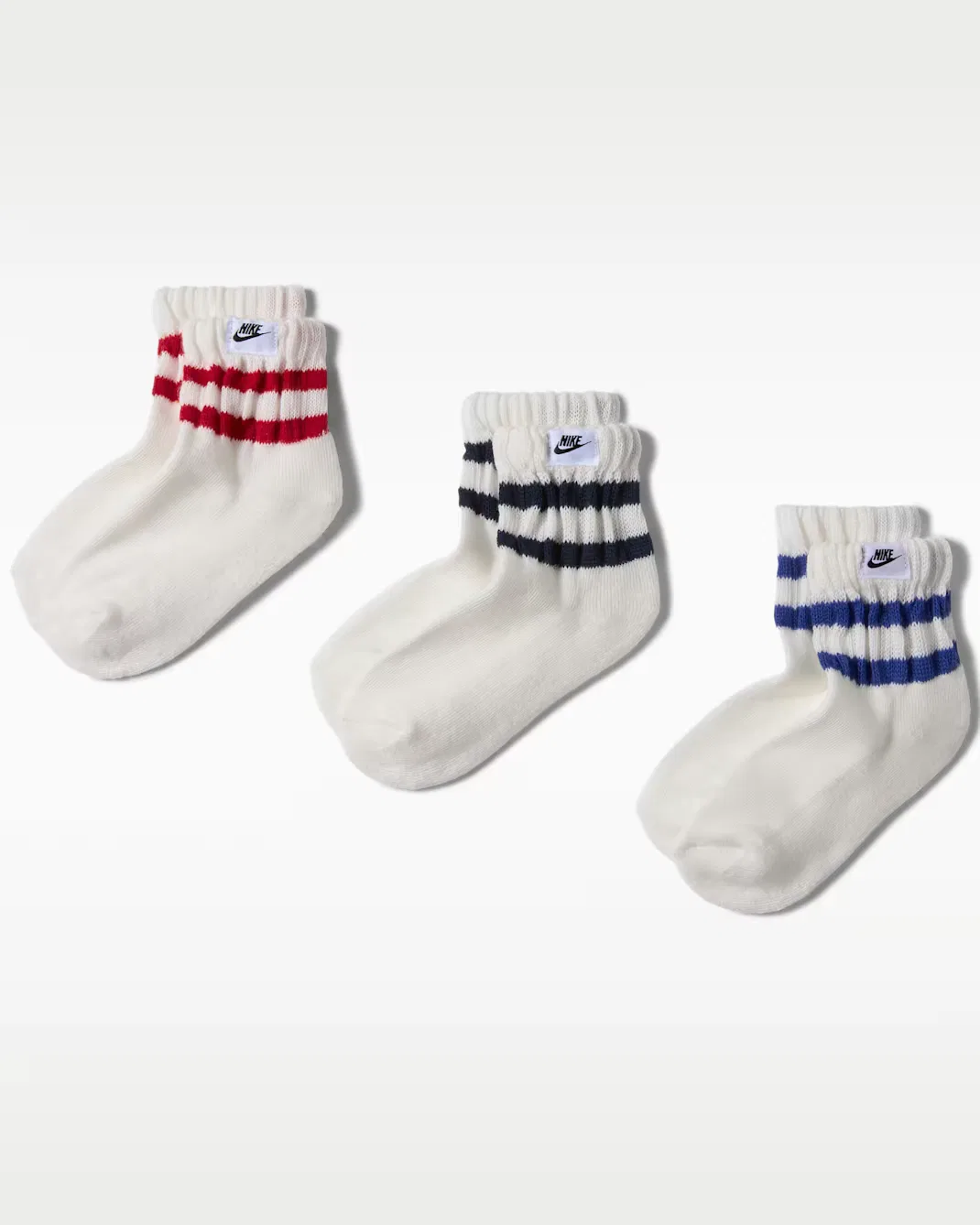 Детские спортивные носки-колоски (3 пары) Nike, Sail