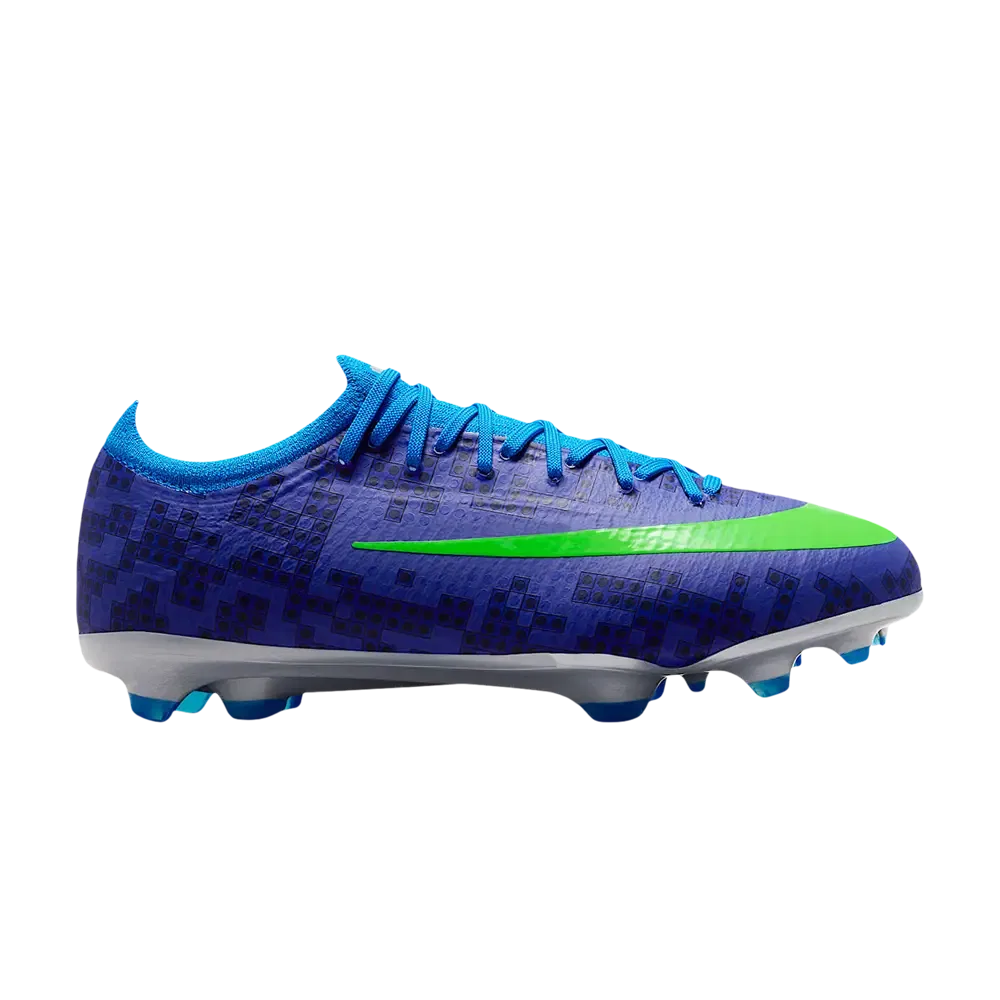 Бутсы LEGO x Nike Jr. Mercurial Vapor Pro Low GS, синий