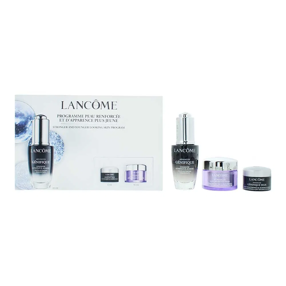 Набор косметики Advanced Génifique с сывороткой, кремом для глаз и кремом для лица Lancome