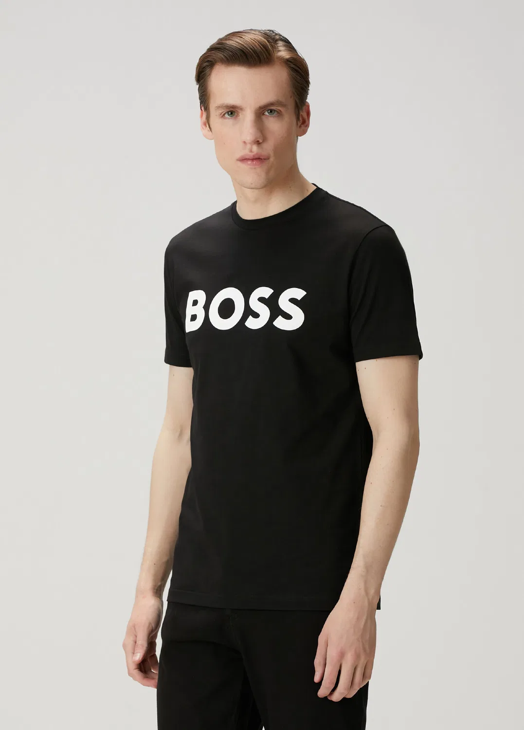 Футболка Regular Fit Boss, siyah — фото 3
