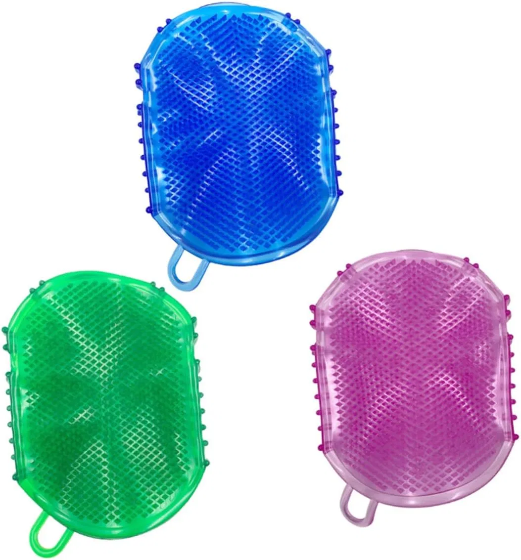 Щетка для тела HONMEET, 3 шт, 264 г, Assorted Colours