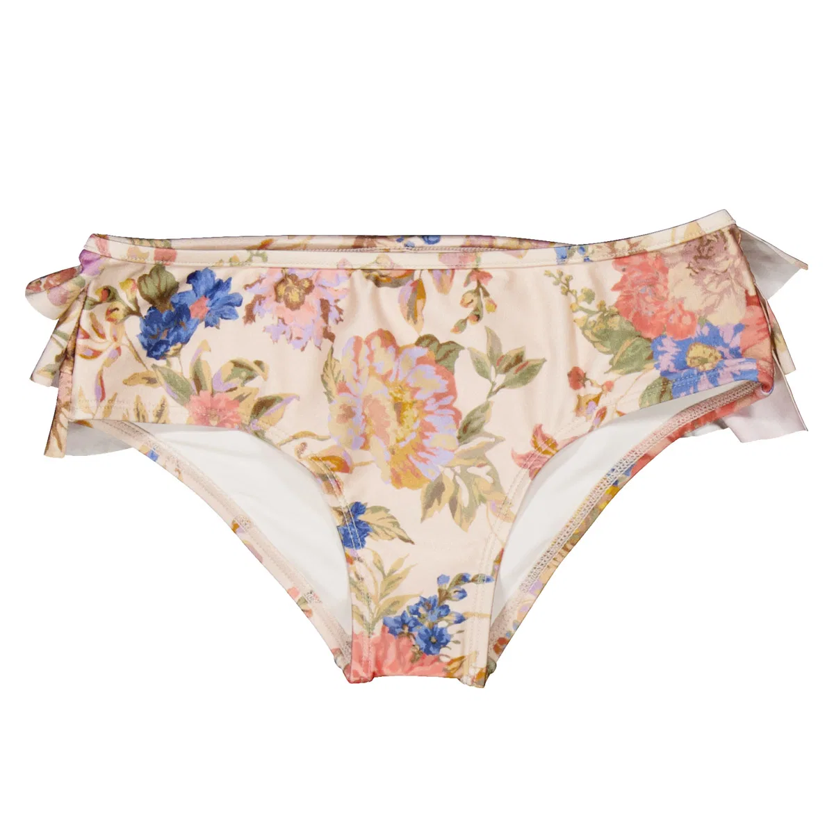 Плавки бикини с принтом August Floral Zimmermann, Cream Floral