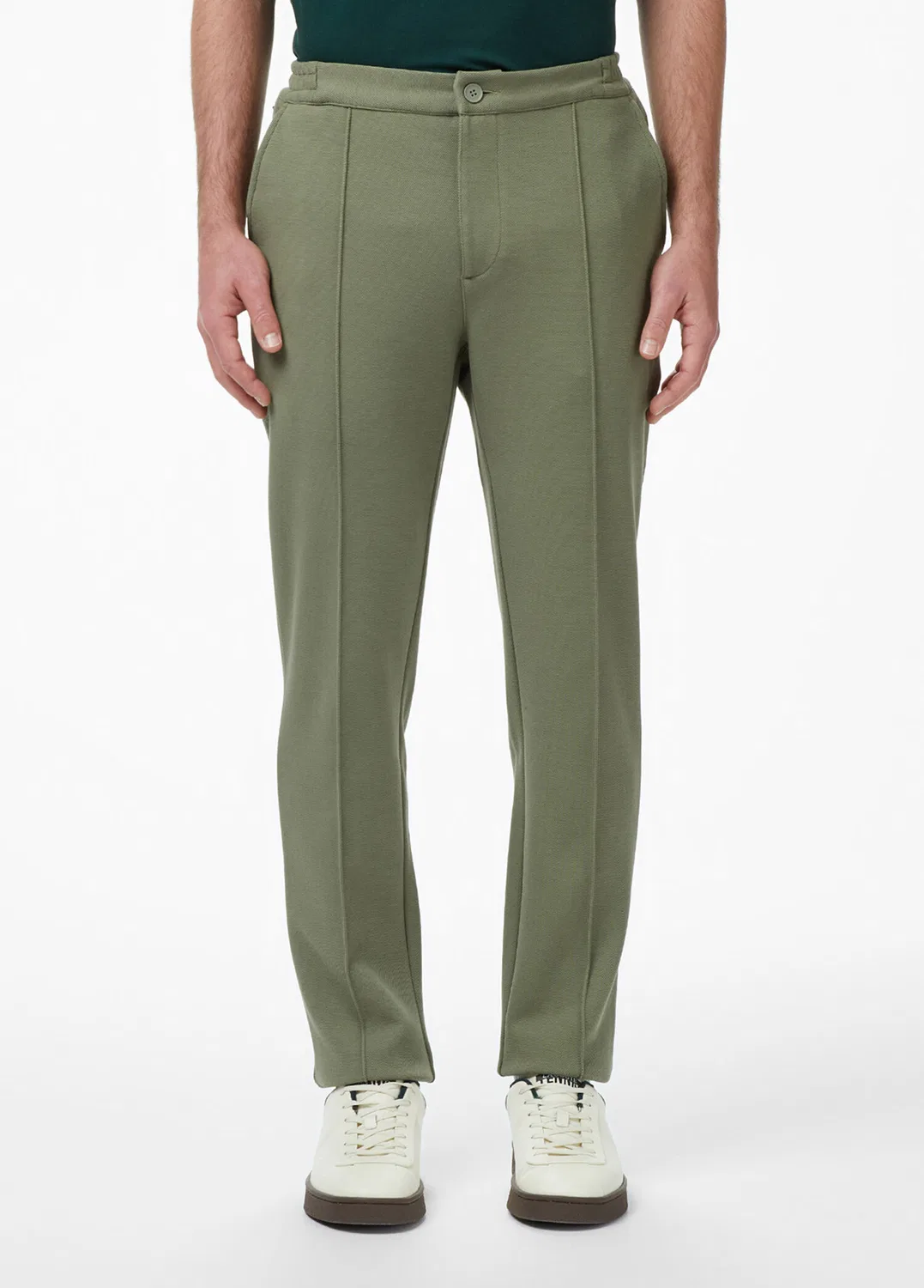 Штаны Lacoste Regular Fit, Haki-BMY — фото 4