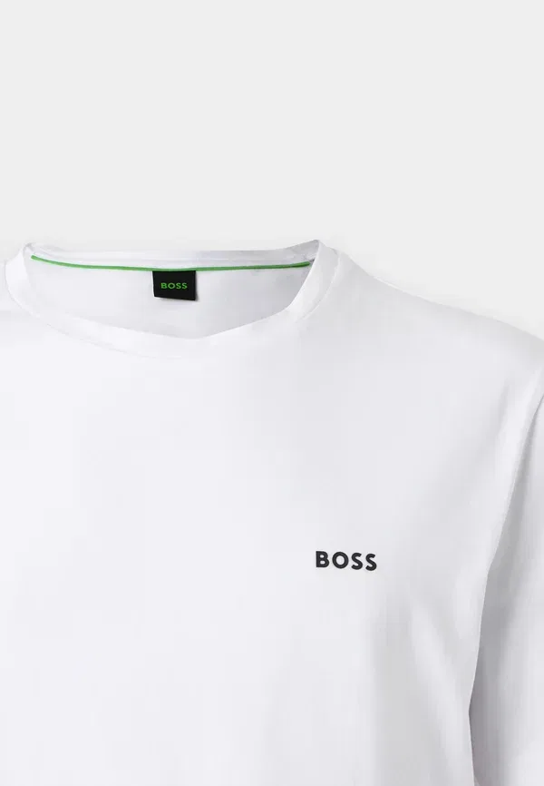Комплект из 3 базовых футболок Boss, белый — фото 3