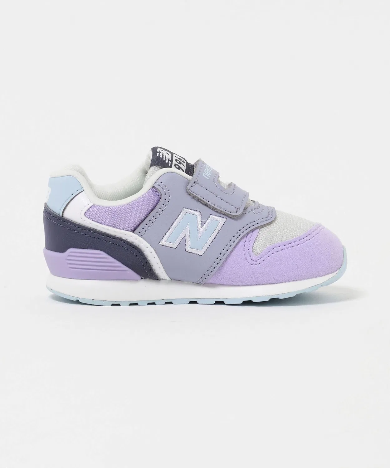 Детские кроссовки с липучкой IZ996 New Balance, Lilac — фото 4