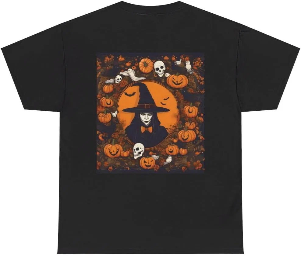 Футболка с принтом Trick or Treat Gildan 5000, Black — фото 2