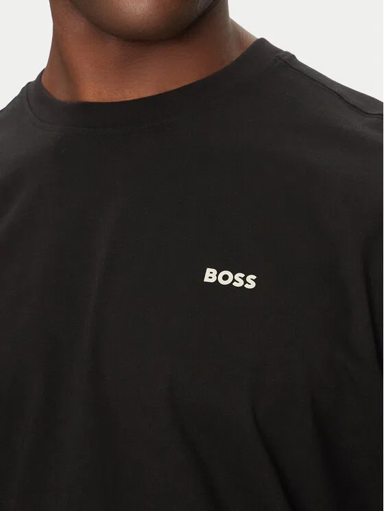 Футболка relaxed fit Te_Surfaceshort Boss, черный — фото 4