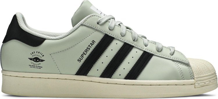 

Кроссовки Adidas Star Wars x Superstar 'The Child', зеленый