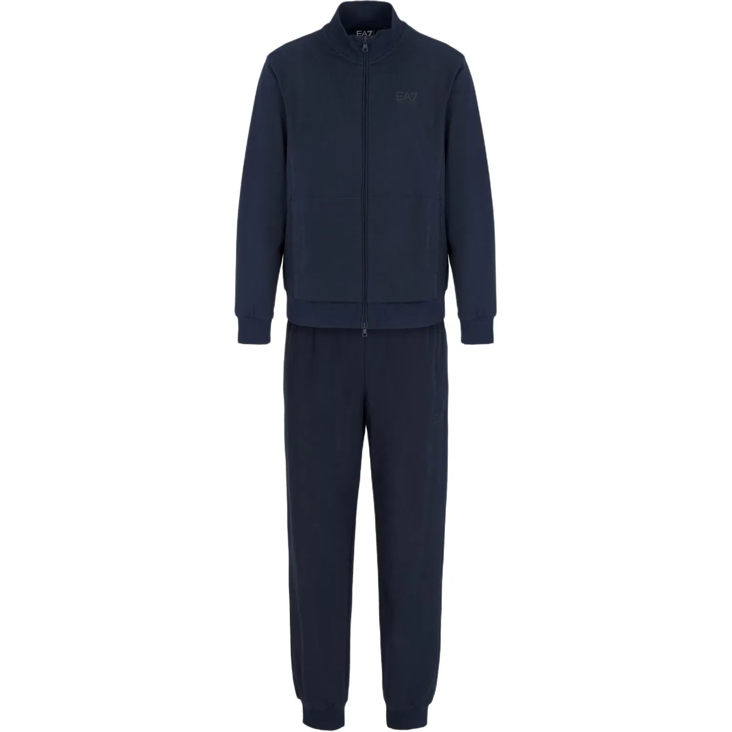 Мужской спортивный комплект с логотипом Emporio Armani, Marine Blue