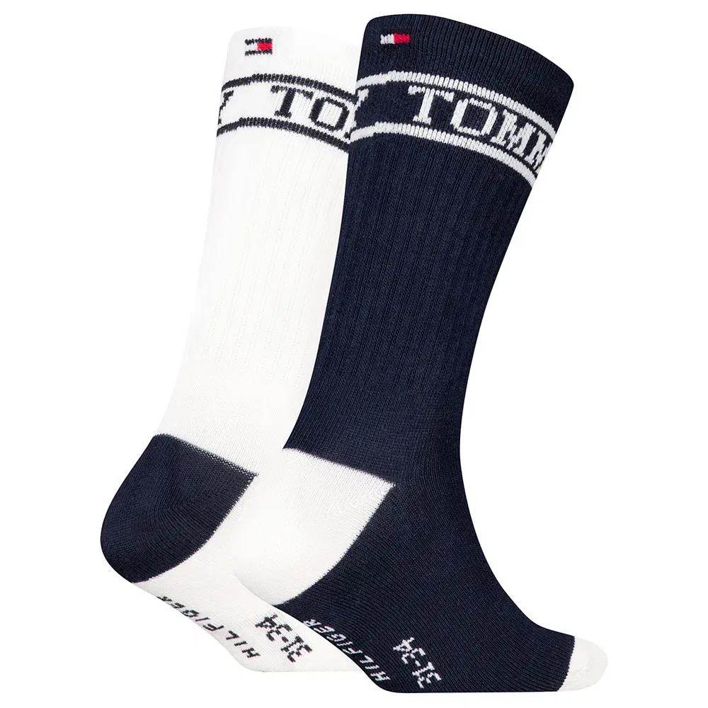 Носки спортивные Tommy Hilfiger Sport 2 пары, белый — фото 2