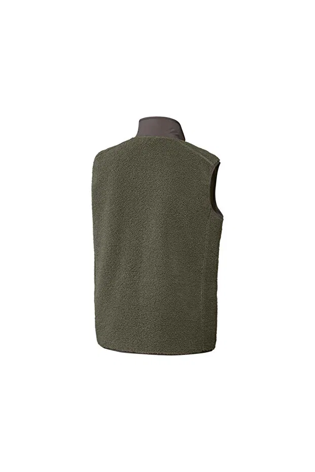 Мужской жилет с принтом Xpl hp fl vst men's daily fleece vest iw0238 Adidas, Khaki — фото 2