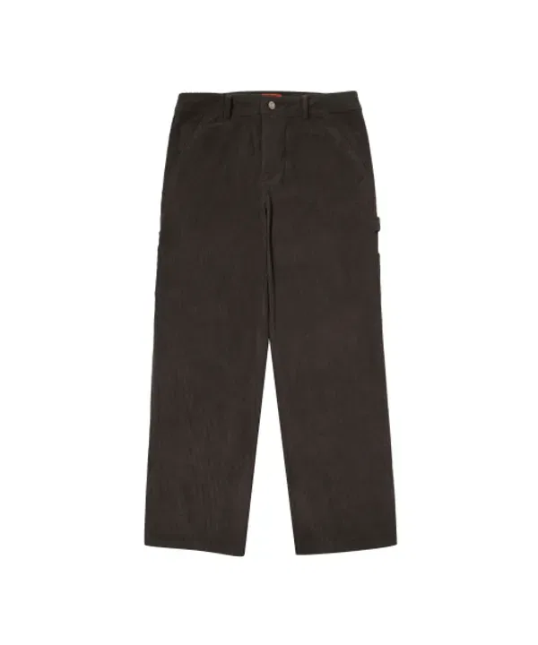 Штаны вельветовые прямые карго, Carpenter Superdry, коричневый