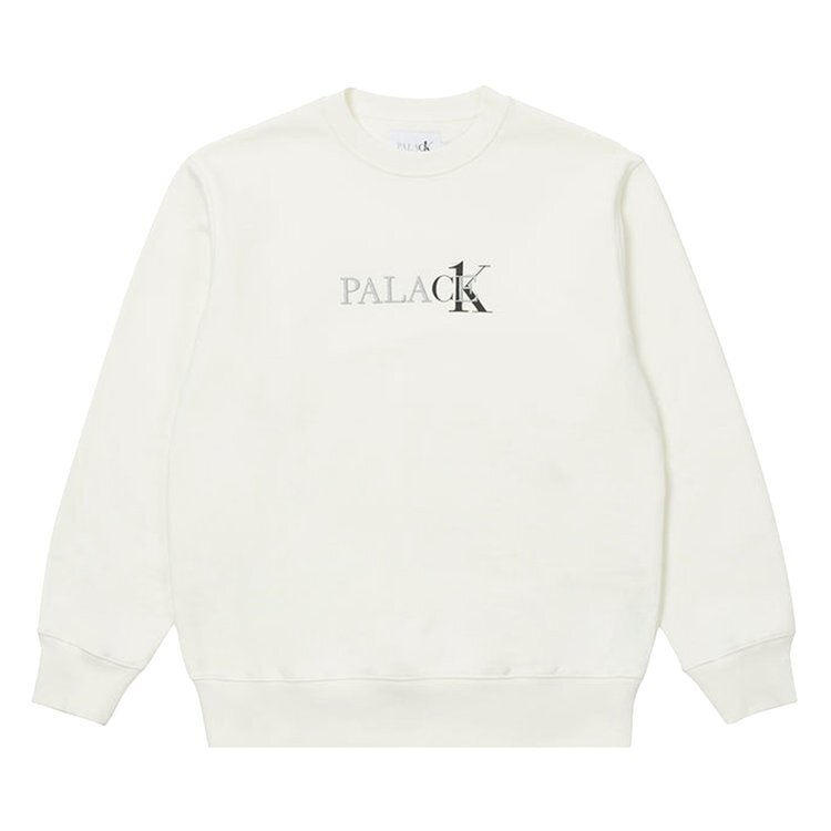 

Толстовка Palace x Calvin Klein Crew 'Star White', белый