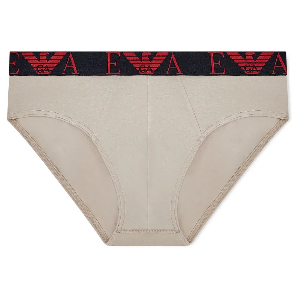 Мужские трусы-слипы с принтом EM000258_AF20668 Emporio armani, Multicolor — фото 4