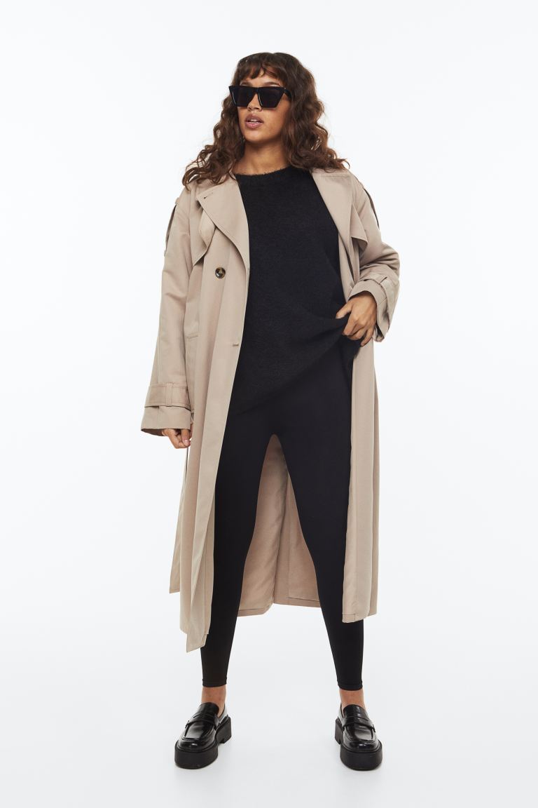 

МАМА Бесшовные леггинсы H&M, черный