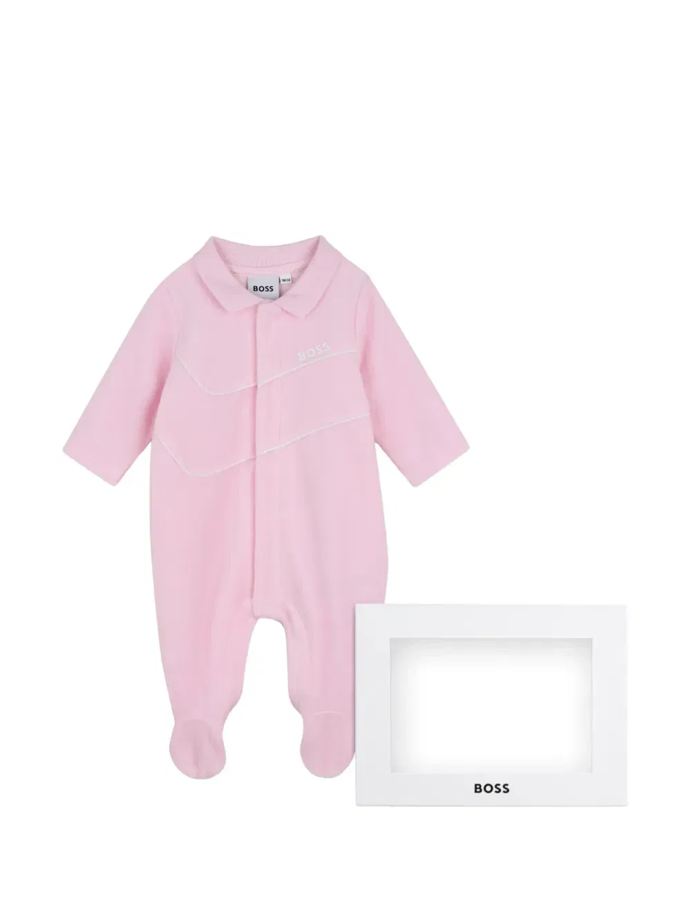 Пижама с логотипом Boss Kidswear, розовый — фото 4
