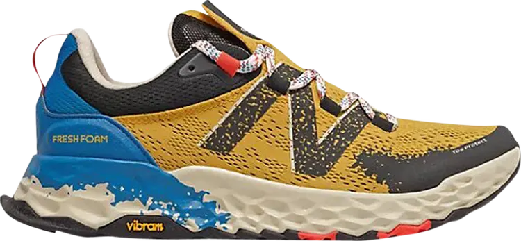 Кроссовки New Balance Fresh Foam Hierro v5 'Varsity Gold Blue', золотой — фото 2