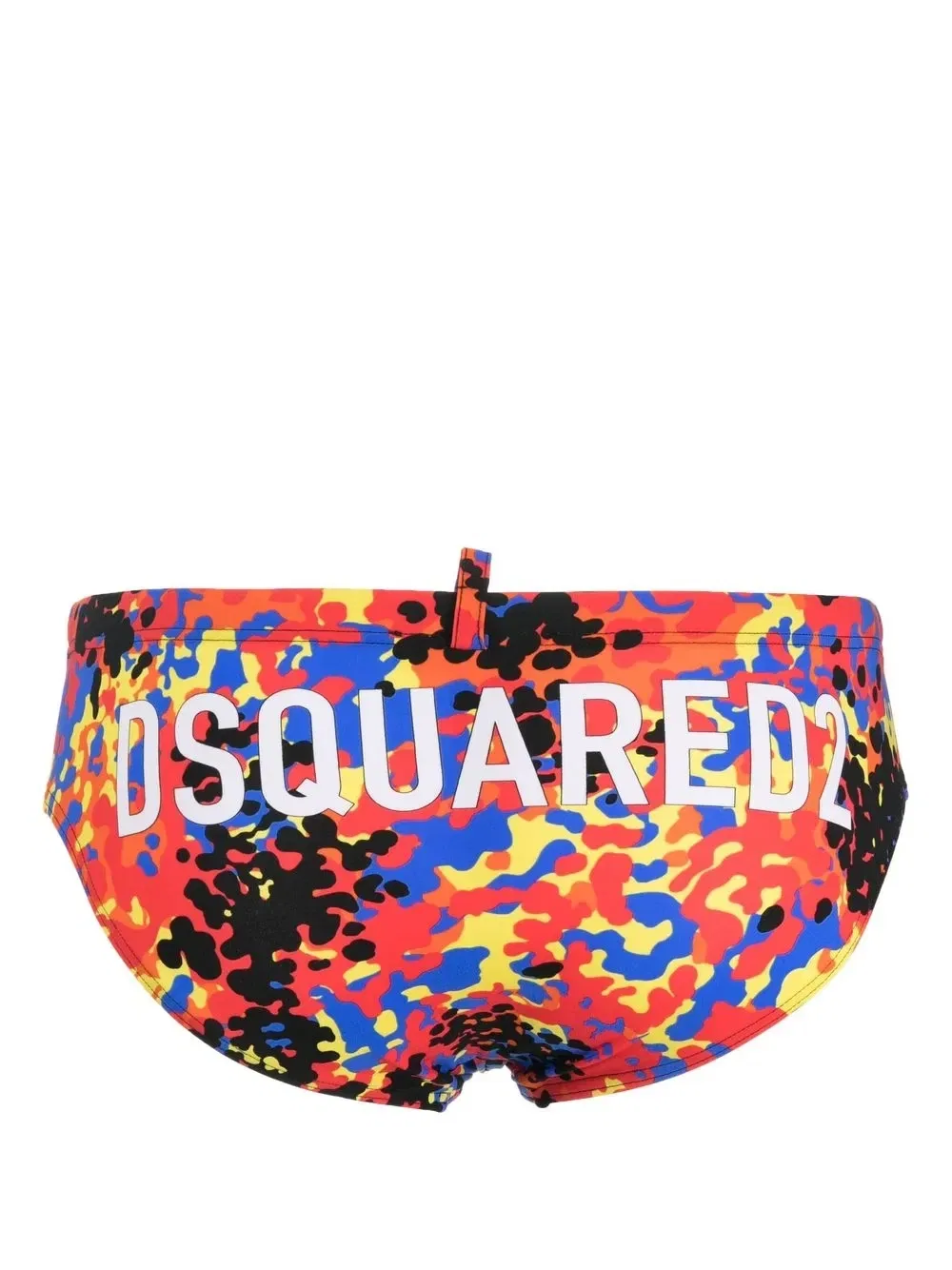 Плавки с графичным принтом Dsquared2, оранжевый — фото 2