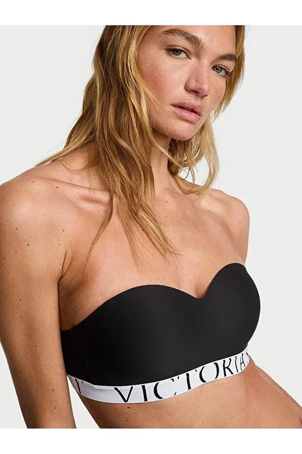 Женский бюстгальтер без бретелек с легкой подкладкой The coolbra Victoria'S Secret, Black