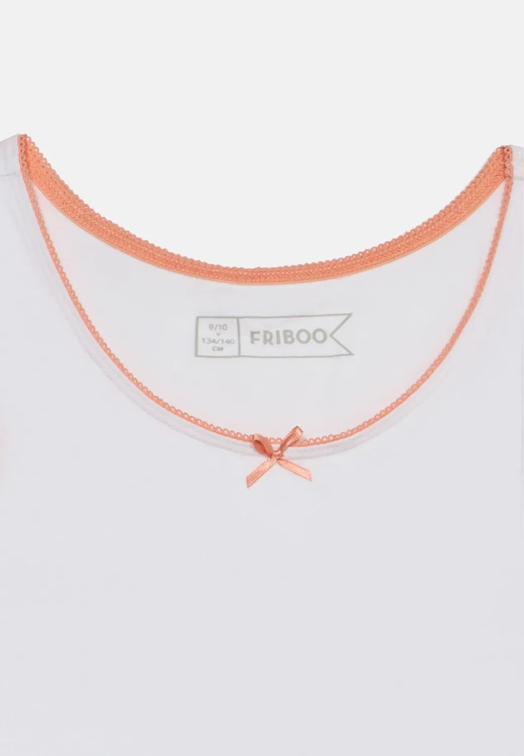 5 упаковок - майка Friboo By Zalando, White — фото 4