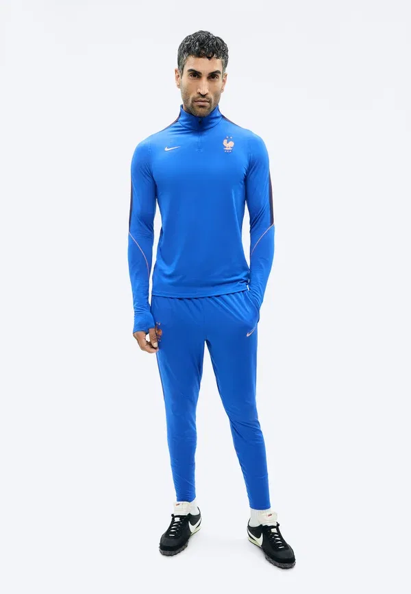 Футболка с длинным рукавом Dri-fit Nike Performance Game Royal/Blackened Blue/Metallic Copper, синий — фото 2