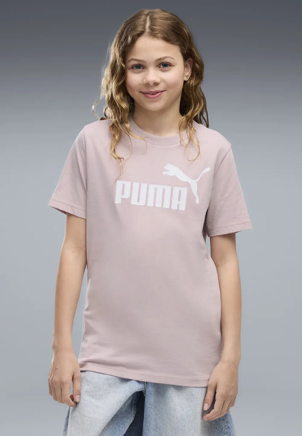 Футболка с логотипом Ess no. 1 - футболка с принтом Puma, Misty Pink — фото 2