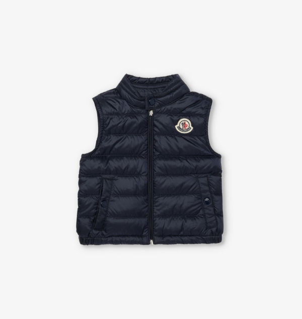 

Amaury складной стеганый жилет на пуху 9-36 месяцев Moncler, синий