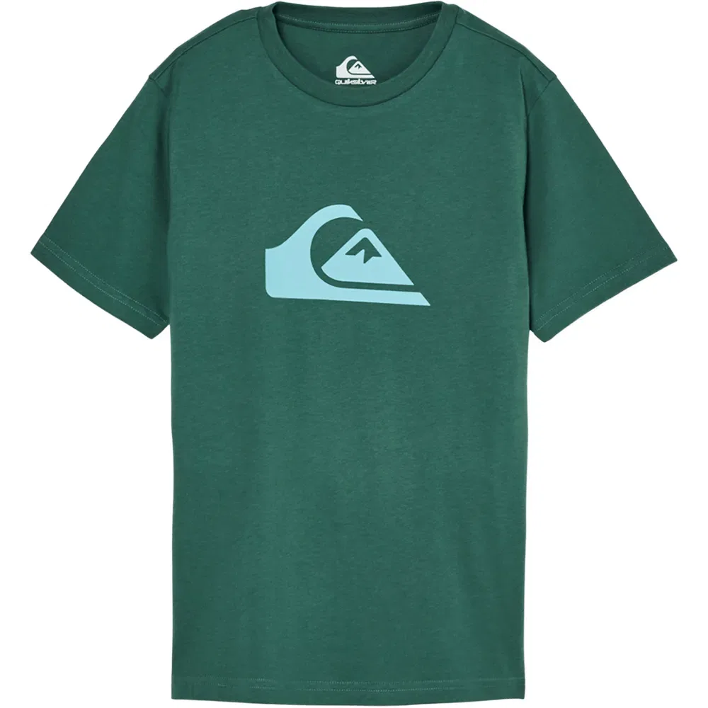 Детская футболка с коротким рукавом Evo Comp Logo Quiksilver, Green