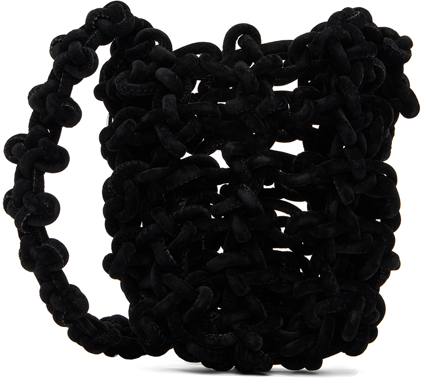 

Черная сумка через плечо Knot Tech KARA, Черный, Черная сумка через плечо Knot Tech KARA