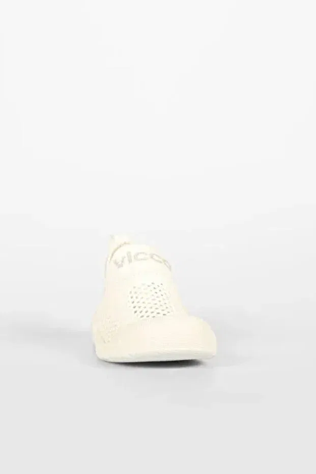 Детские ортопедические ботинки для девочек с липучкой Vicco, White — фото 3