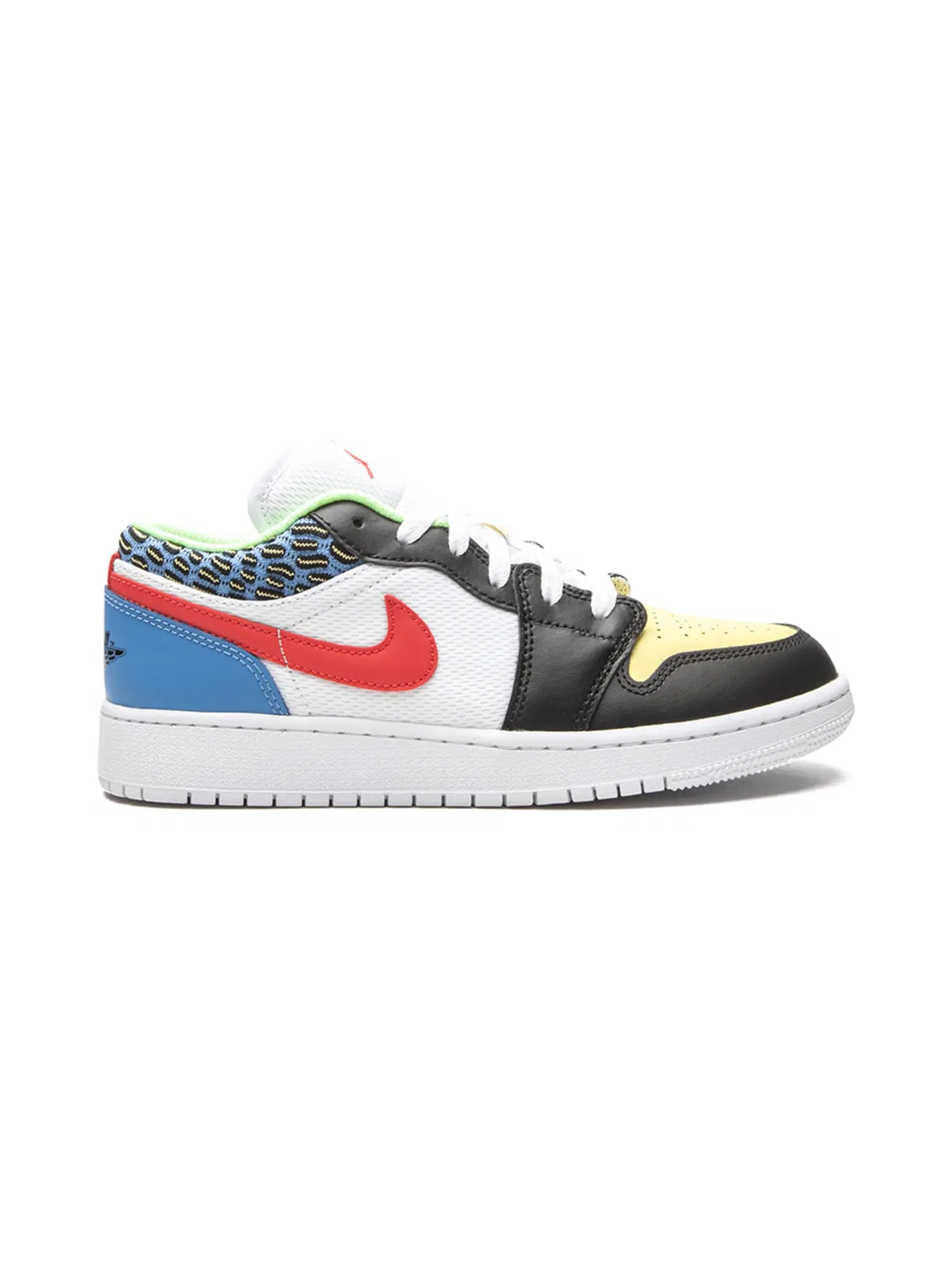Кроссовки Air Jordan 1 Low, черный — фото 2