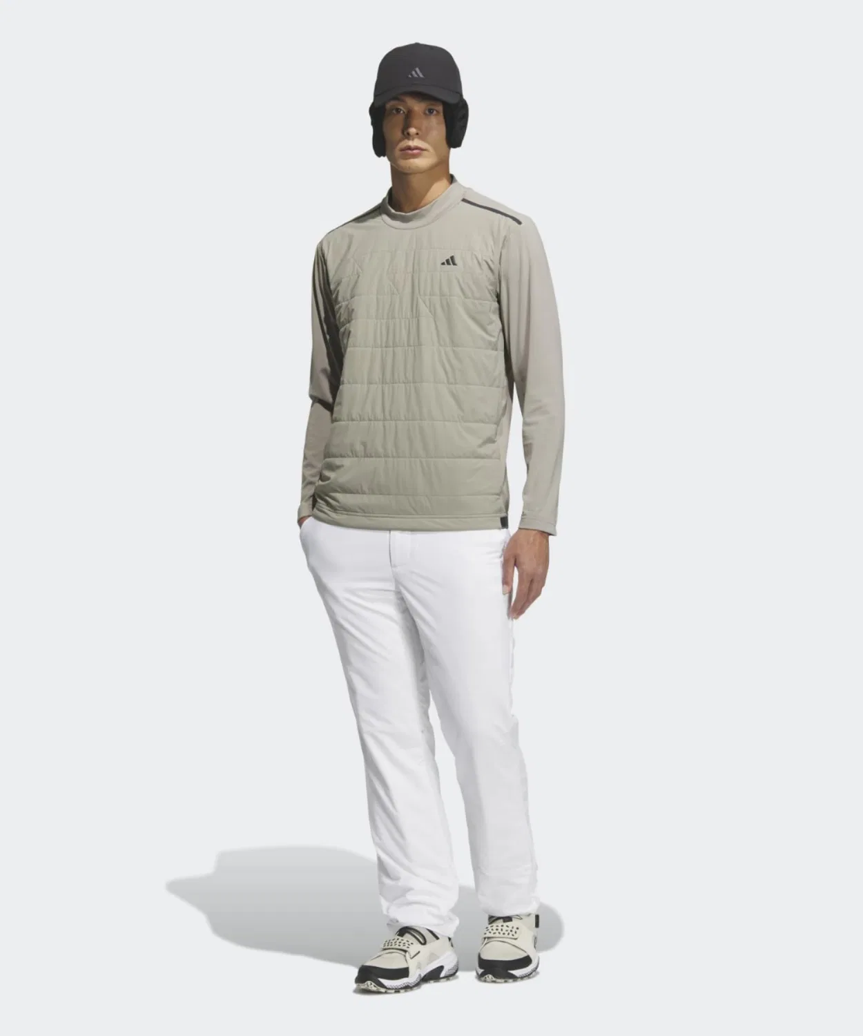 Мужские брюки для гольфа с принтом FrostGuard Adidas, Белый — фото 4