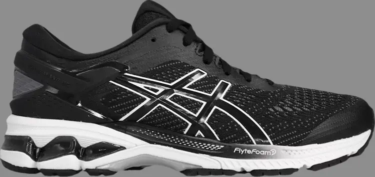 

Кроссовки wmns gel kayano 26 'black white' Asics, черный