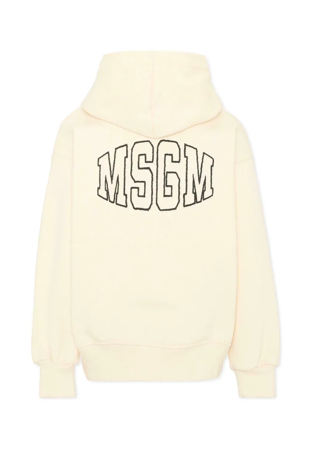 Толстовка унисекс Felpa Msgm, Ivory — фото 2