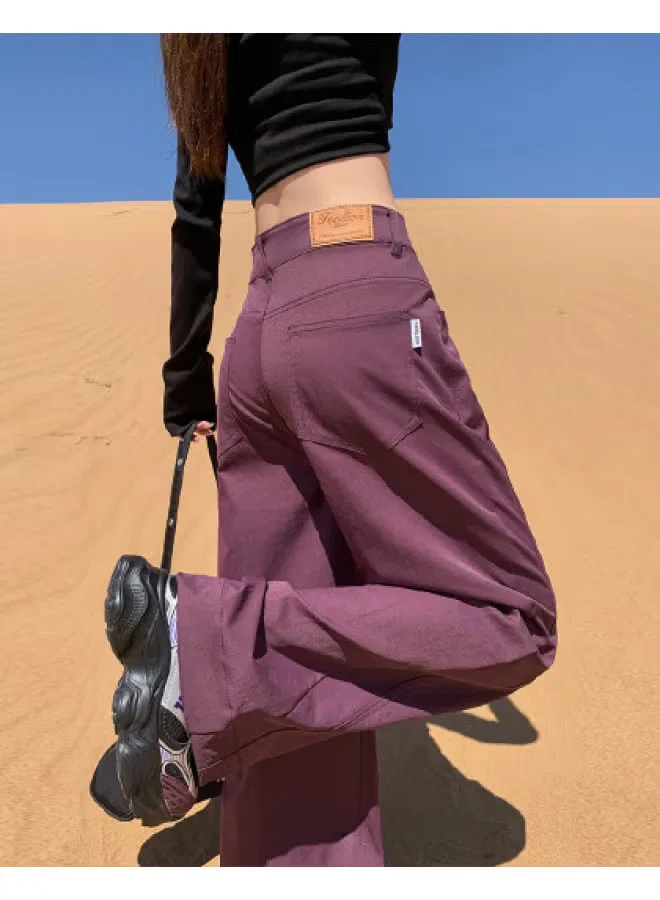 Штаны свободные с патчами универсальные корейские Tonlion