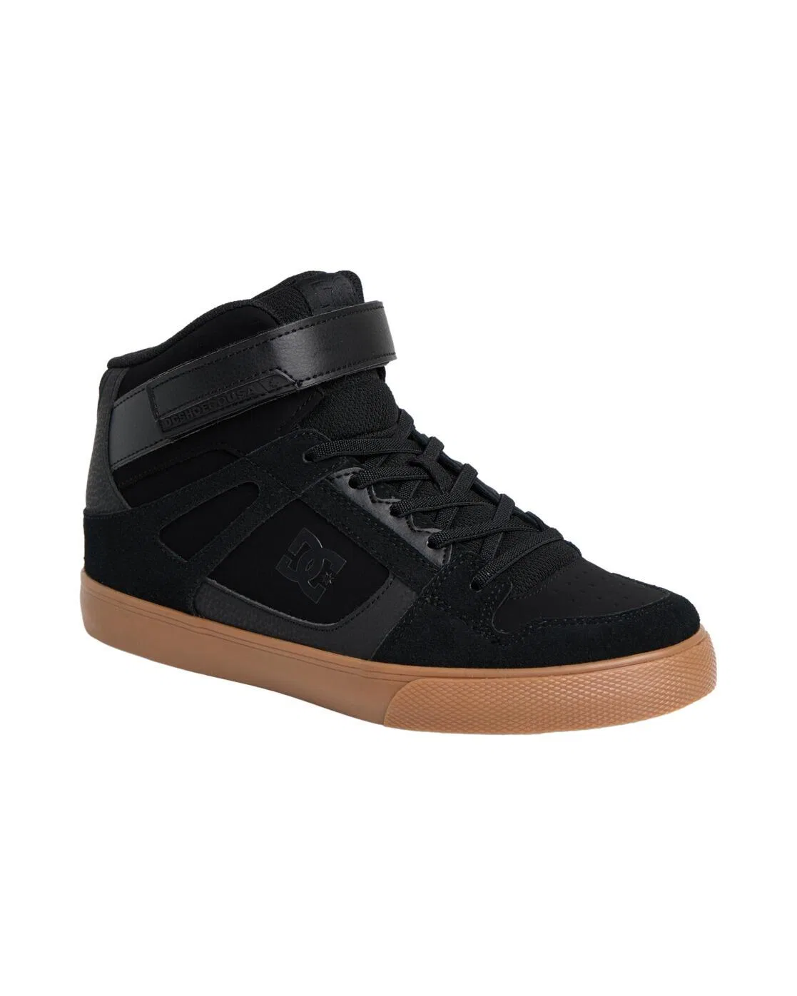 Детские кожаные кроссовки с высоким верхом PURE HIGH-TOP EV Dc Shoes, Schwarz