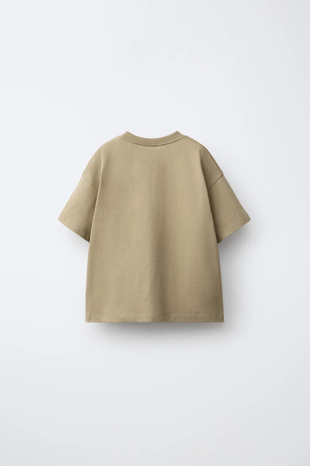 Футболка с вышивкой крестиком DISNEY PIXAR ZARA, Light brown — фото 2