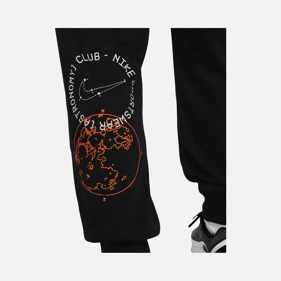 Спортивные брюки с французским футером Moon Graphics Nike, Черный — фото 3