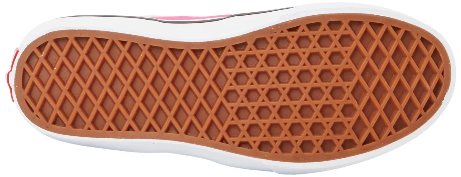 Детские кроссовки для девочек с принтом Vn000d7xylz1 Vans, Pink Color — фото 2