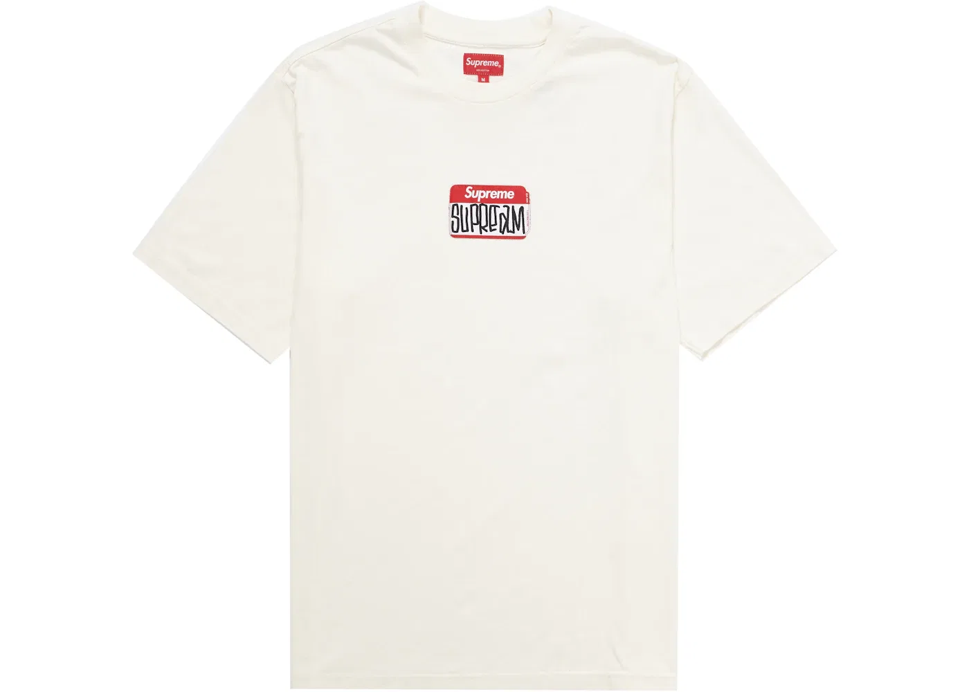 Мужская футболка с принтом Gonz Nametag Supreme, Natural