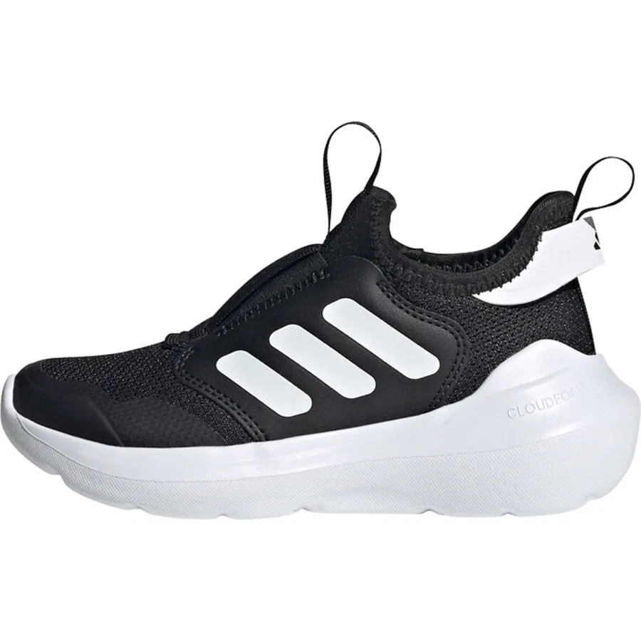Кроссовки с застежкой-липучкой Tensaur Comfort Shoes Kids adidas, Черно-белый — фото 2