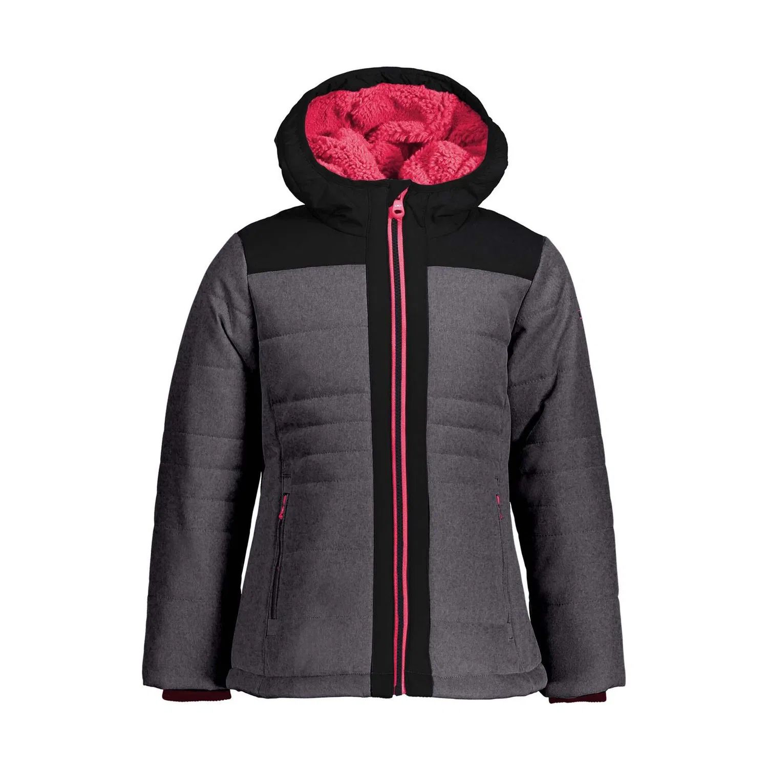 Детская ветрозащитная куртка Girl Jacket Fix Hood Cmp, Schwarz